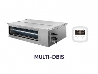 Vidiniai kanalinių multi-split šildymo-kondicionavimo sistemų blokai Tekno Point DBIS