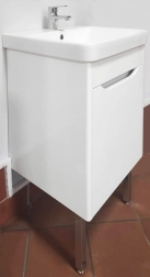 Vonios kambario spintelė su praustuvu LIVORNO LVR-70 balta pakabinama