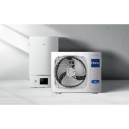 Haier SUPER AQUA Split 10 kW šilumos siurblys oras-vanduo AW102SNCHA / HU102WAMNA