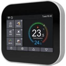 Elektroninis WI-FI termostatas (termoreguliatorius) Feelspot WTH07.36 black, Tuya