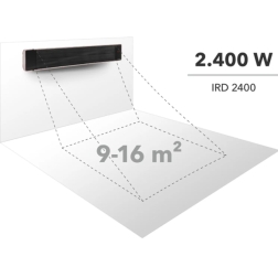 Infraraudonųjų spindulių šildytuvas Trotec IRD 2400