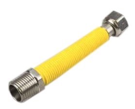 Žarna dujoms nerūd.plieno 22-42cm 3/4 v/iš.