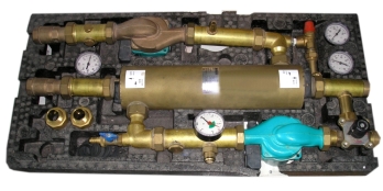 Mazgas šildymo pajungimo