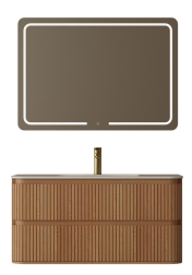 Vonios kambario spintelė su praustuvu LOTUS 100 pakabinama