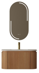 Vonios kambario spintelė su praustuvu FLORA 80 pakabinama