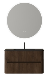 Vonios kambario spintelė su praustuvu FICUS 100 pakabinama