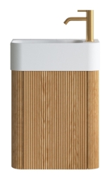 Vonios kambario spintelė su praustuvu ALOE 46 pakabinama