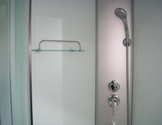 Dušo kabina K888E 80x80 fabric