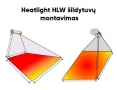 Halogeniniai infraraudonųjų spindulių šildytuvai Heatlight HLW