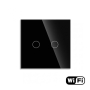 WiFi dvipolis sensorinis jungiklis Feelspot, juodas 600W