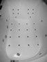 Masažinė vonia B1913-1 dešininė su oro ir hidromasažu